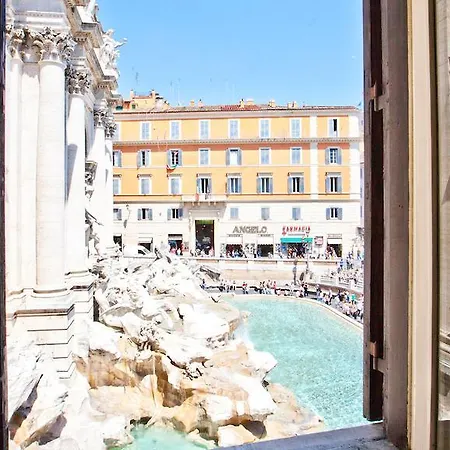 Apartment Rental In Rome Trevi Fouintain View Apartment